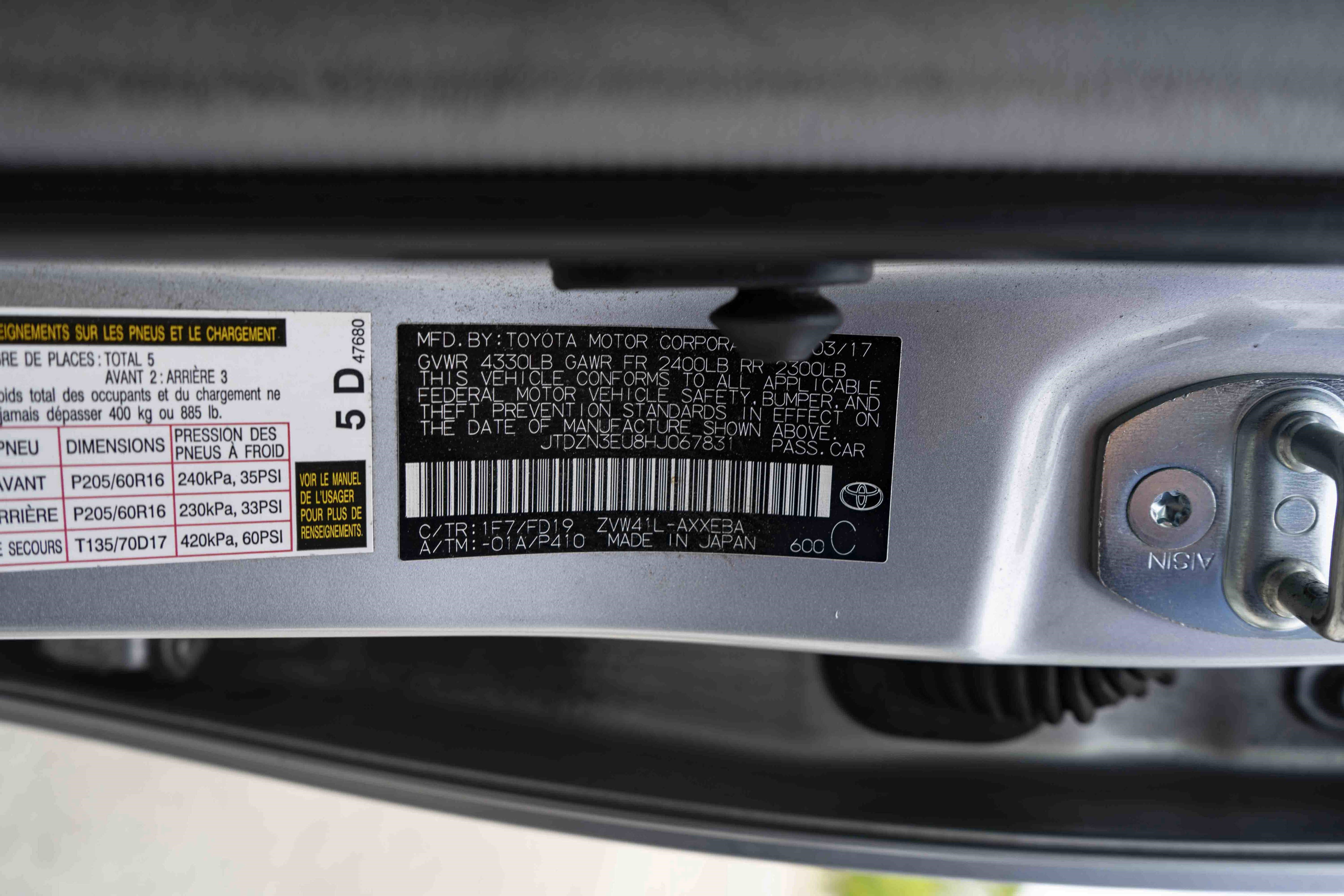 Used 2017 Toyota Prius V Three image 44