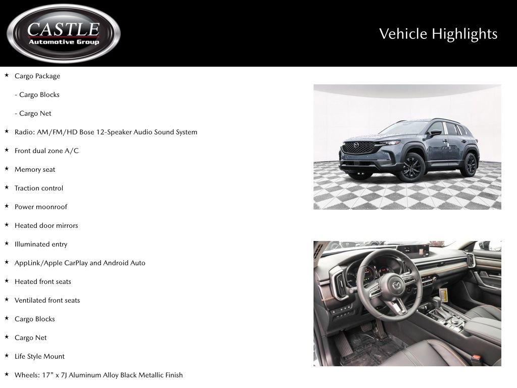 New 2026 MAZDA CX-50 AWD 2.5 Hybrid w/ Cargo Package image 4