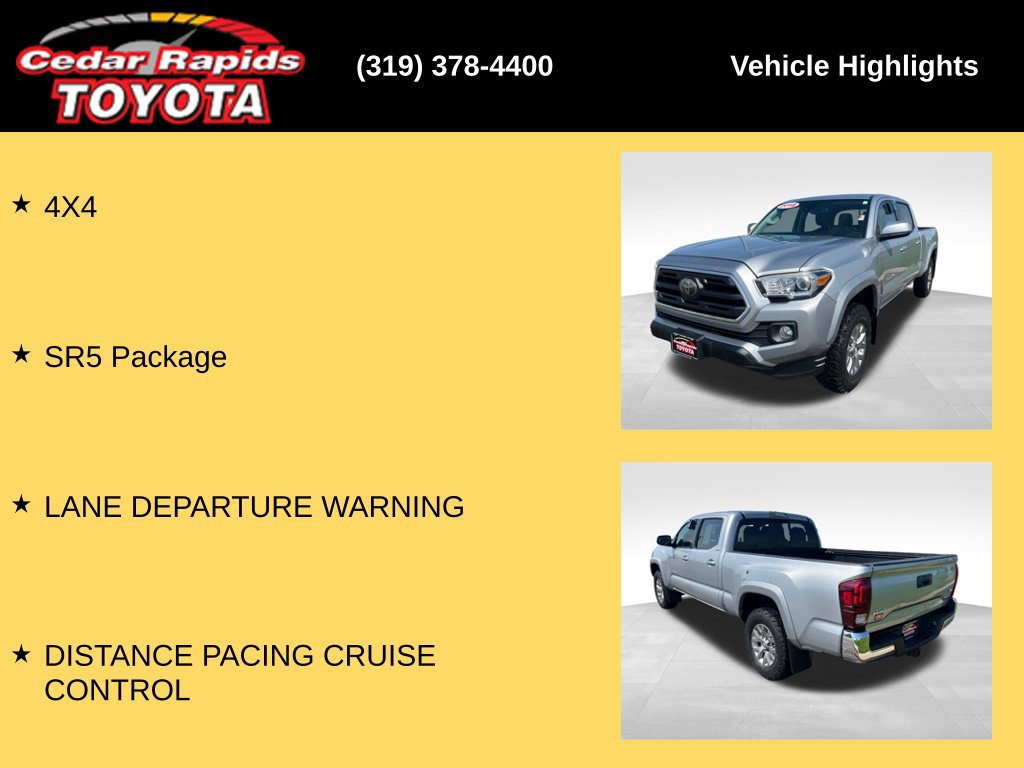 Used 2018 Toyota Tacoma SR5 w/ Four Season Floor Mat Package AWD/4WD image 15