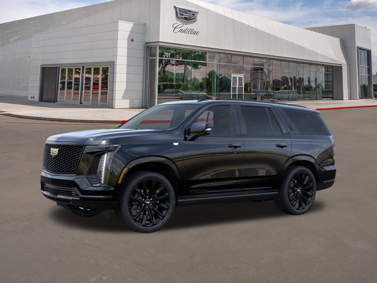 New 2026 Cadillac Escalade Platinum Sport w/ LPO, ONYX Package AWD/4WD image 3
