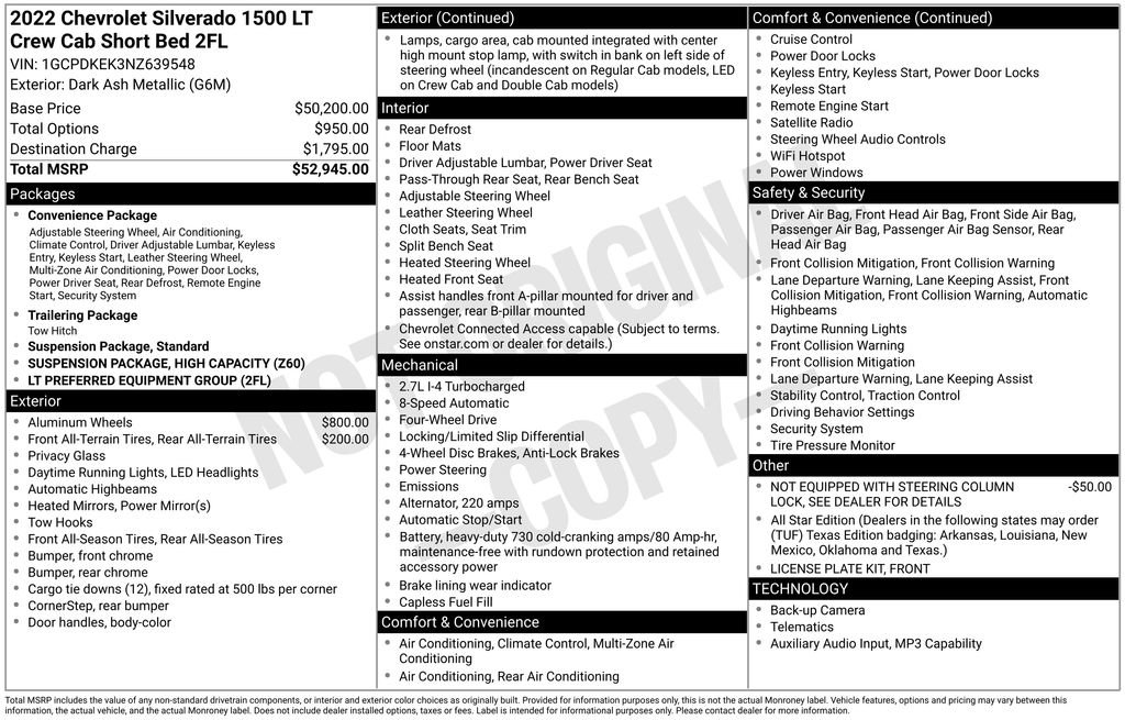 Used 2022 Chevrolet Silverado 1500 LT AWD/4WD image 7
