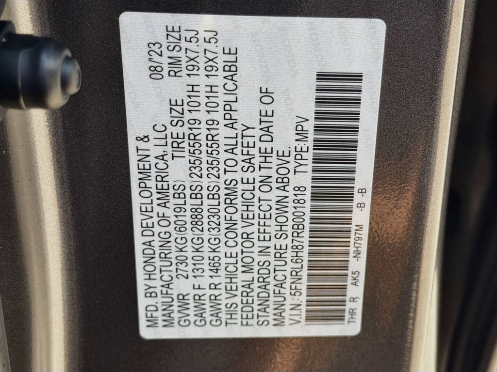 Certified 2024 Honda Odyssey Touring image 38