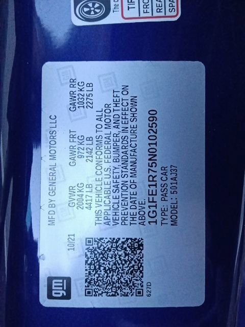 Used 2022 Chevrolet Camaro LT w/ RS Package image 32