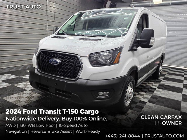 Used 2024 Ford Transit 150 Low Roof AWD w/ Exterior Upgrade Package