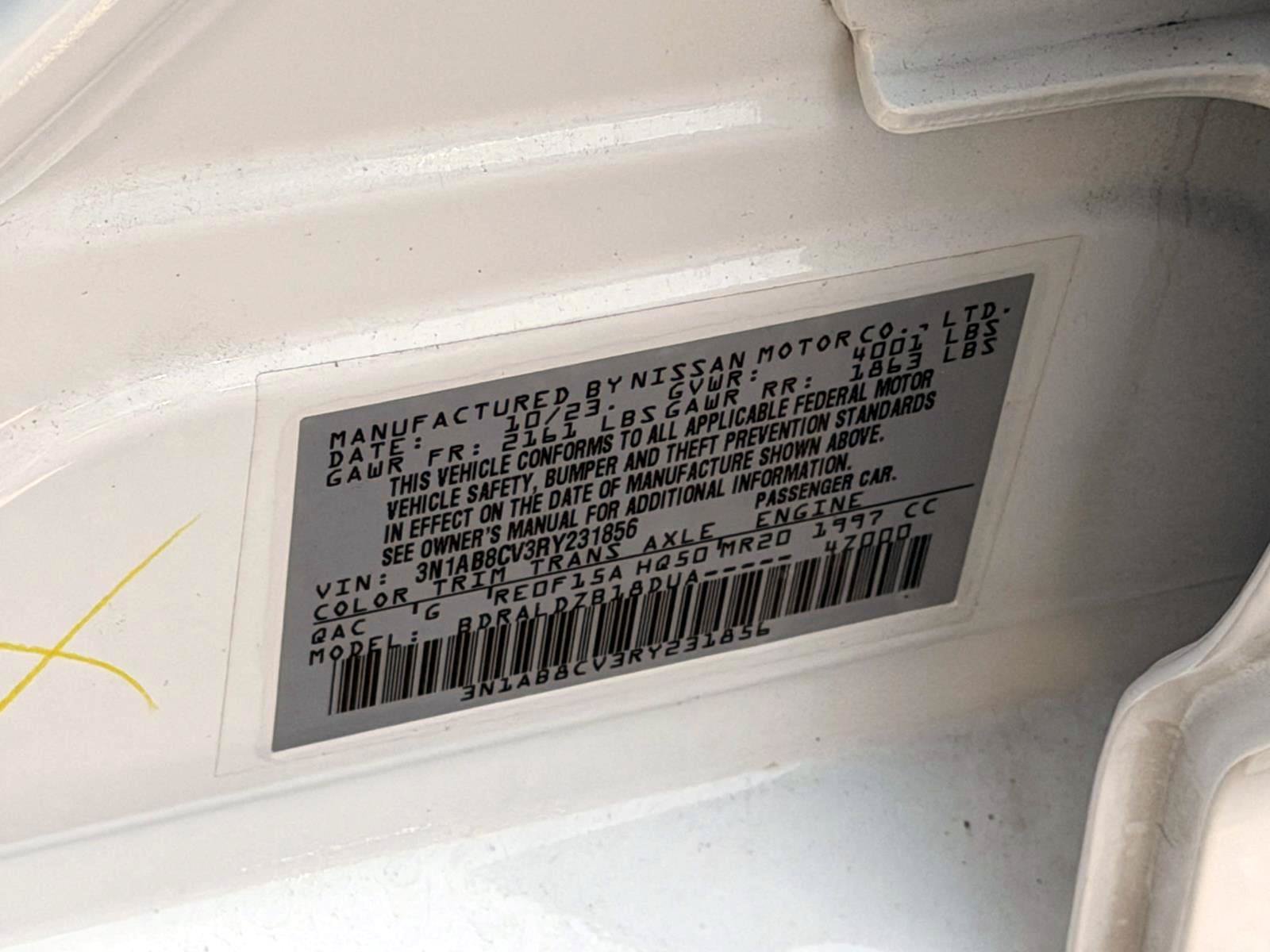 Used 2024 Nissan Sentra SV FWD image 18