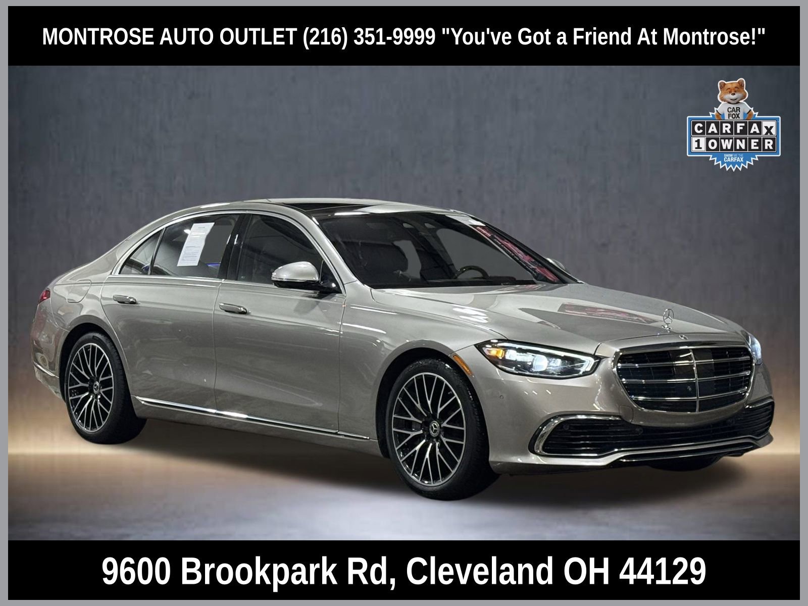 Used 2022 Mercedes-Benz S 580 4MATIC Sedan