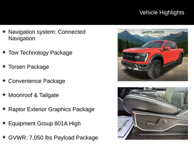 Used 2022 Ford F150 Raptor w/ Equipment Group 801A High image 8