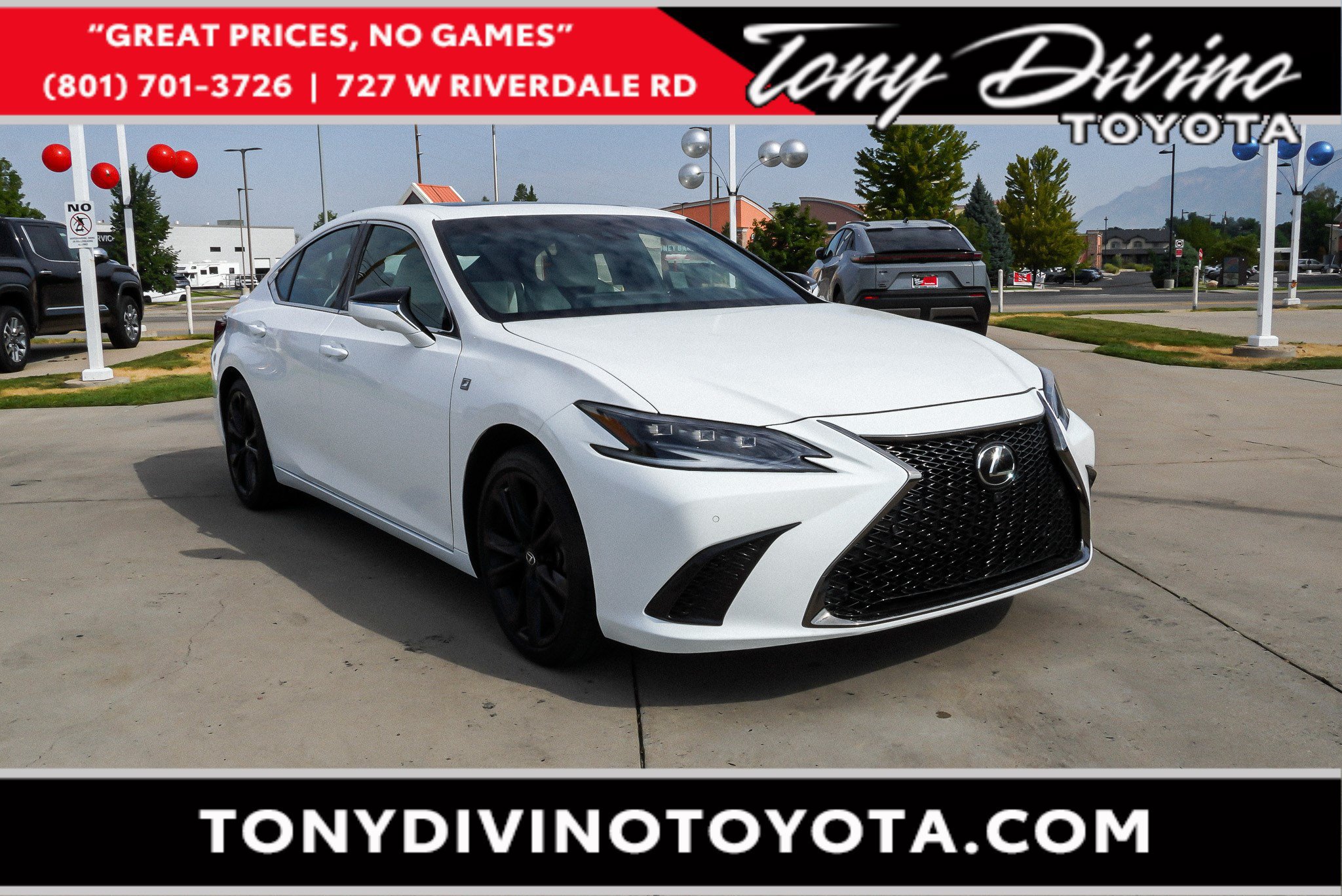 Used 2023 Lexus ES 350 F Sport w/ Accessory Package (Z2)