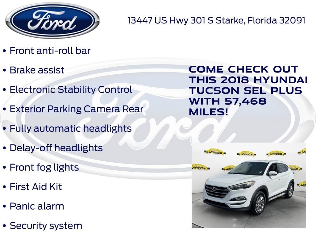 Used 2018 Hyundai Tucson SEL Plus AWD/4WD image 32