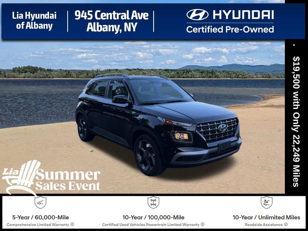 Used 2023 Hyundai Venue SEL w/ Cargo Package FWD image 1