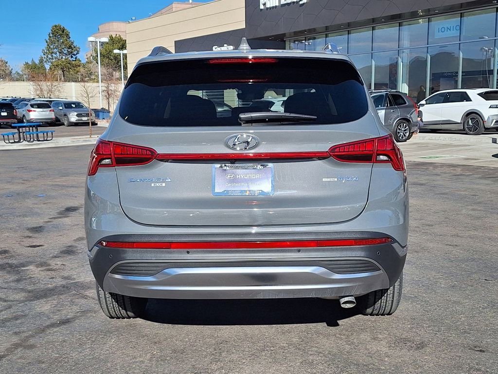Certified 2023 Hyundai Santa Fe Blue image 4