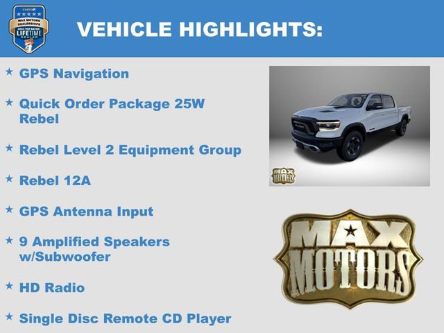 Used 2019 RAM 1500 Rebel w/ Rebel Level 2 Equipment Group image 5