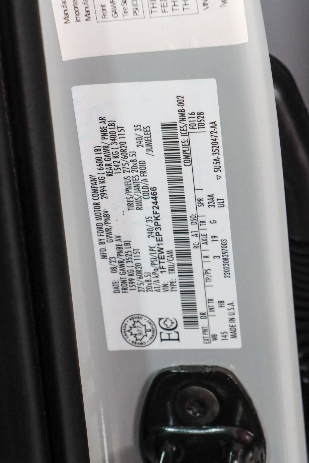 Used 2023 Ford F150 Lariat w/ Equipment Group 502A High image 35