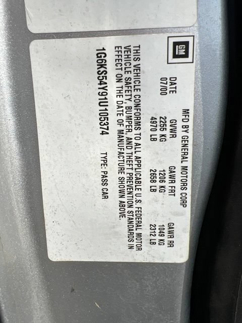 Used 2001 Cadillac Seville SLS FWD image 11