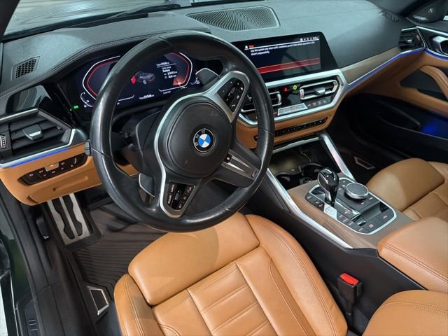 Used 2021 BMW 430i Convertible w/ M Sport Package RWD image 12