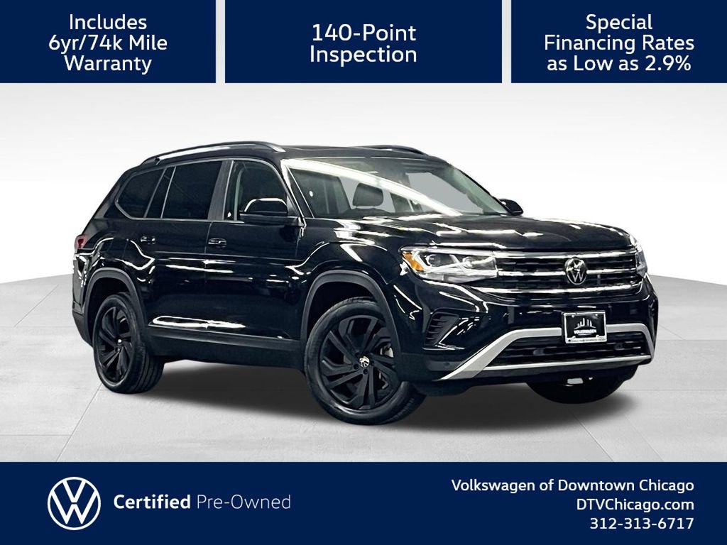 Used 2023 Volkswagen Atlas SE AWD/4WD 360° Tour