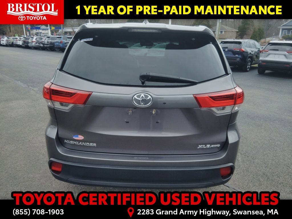Certified 2019 Toyota Highlander XLE image 6