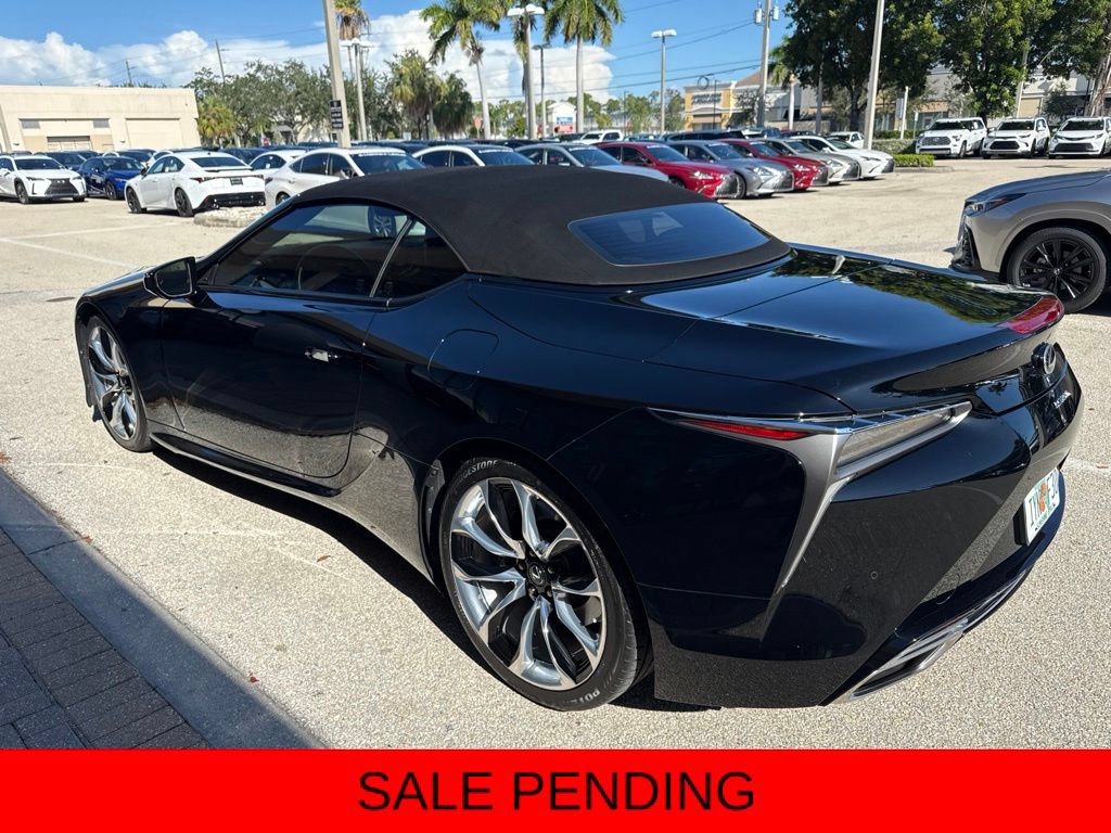 Used 2021 Lexus LC 500 Convertible w/ Touring Package RWD image 4