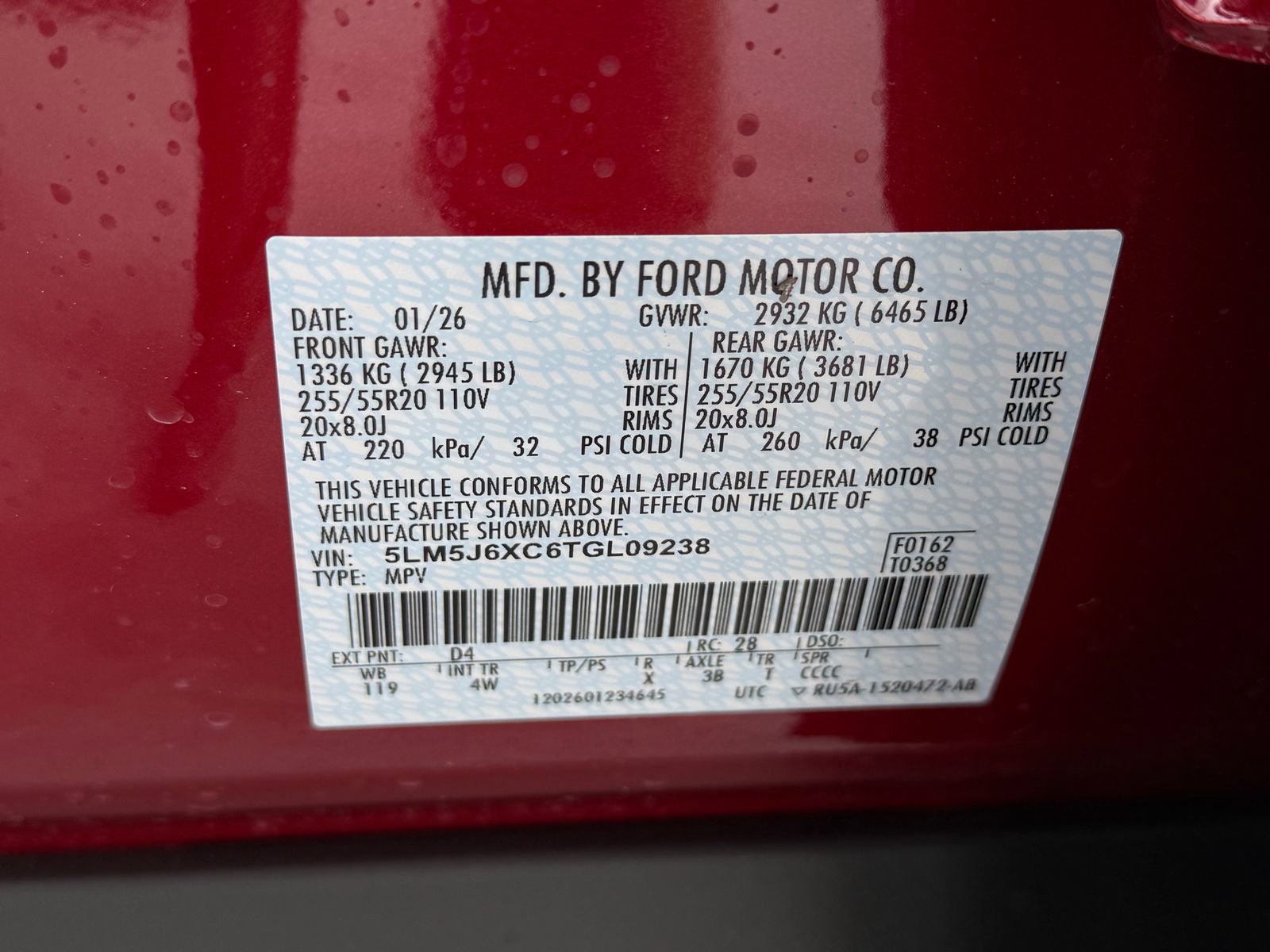 New 2026 Lincoln Aviator AWD image 39