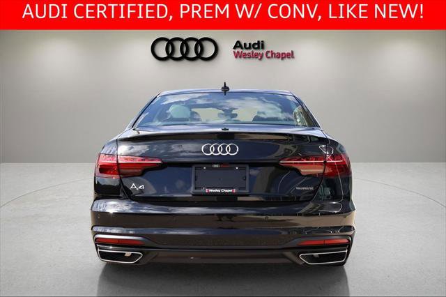 Certified 2025 Audi A4 2.0T Premium w/ Convenience Package image 4