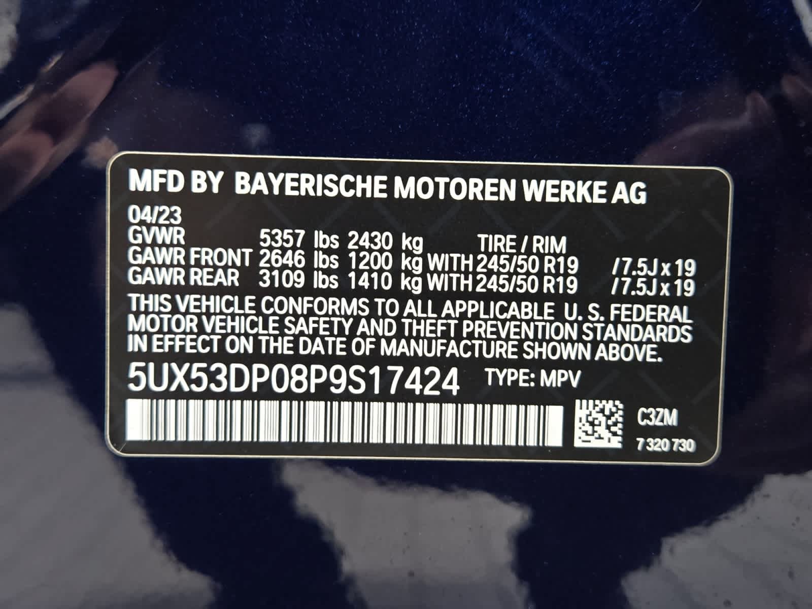 Used 2023 BMW X3 xDrive30i w/ Convenience Package AWD/4WD image 32