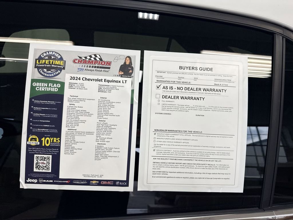 Certified 2024 Chevrolet Equinox LT image 44