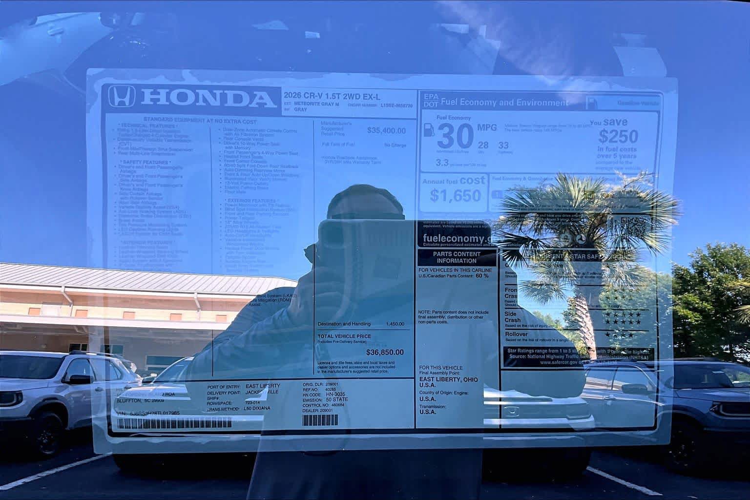 New 2026 Honda CR-V EX-L image 17