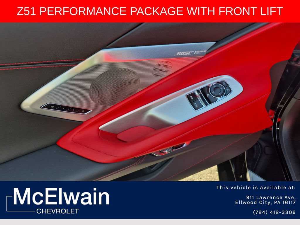 Used 2026 Chevrolet Corvette Stingray Preferred Cpe w/ Z51 Performance Package RWD image 20