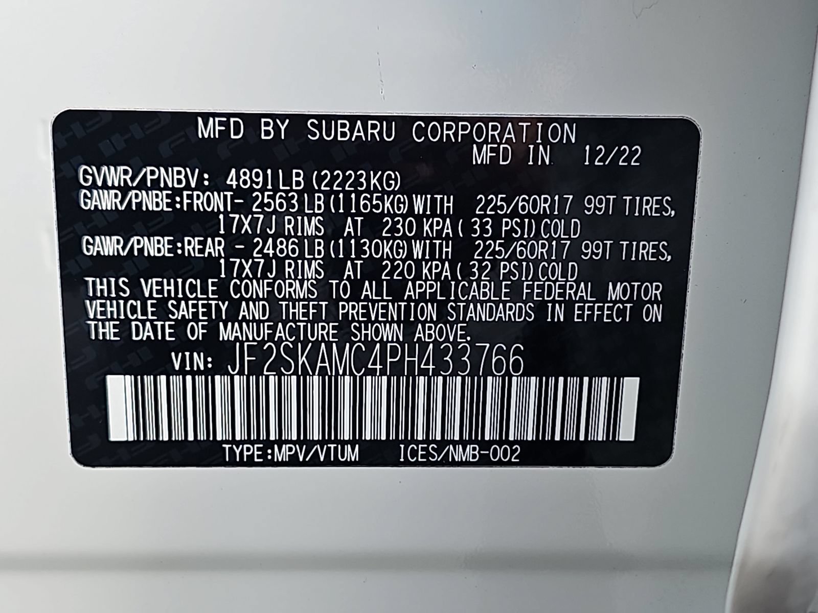 Used 2023 Subaru Forester Wilderness AWD/4WD image 39