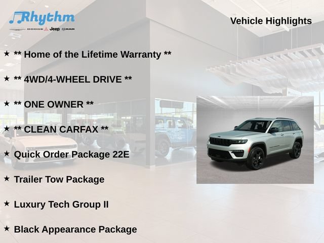 Certified 2025 Jeep Grand Cherokee Limited w/ Luxury Tech Group II AWD/4WD image 5
