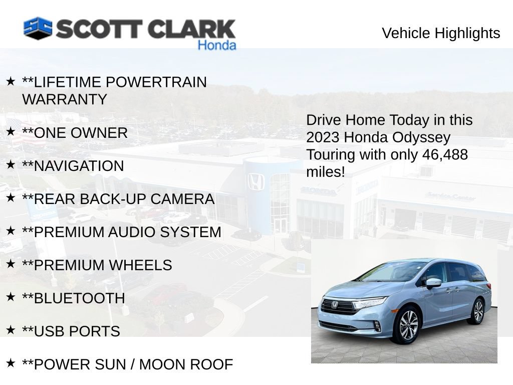 Used 2023 Honda Odyssey Touring image 11
