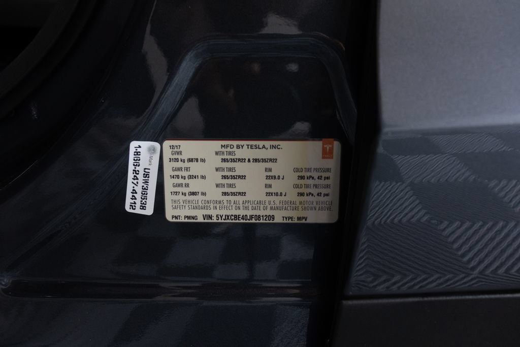 Used 2018 Tesla Model X P100D AWD/4WD image 40