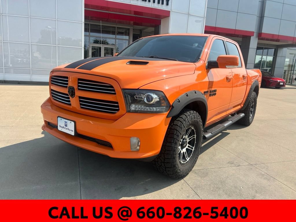 Used 2017 RAM 1500 Sport w/ Ignition Orange Sport Package AWD/4WD image 2