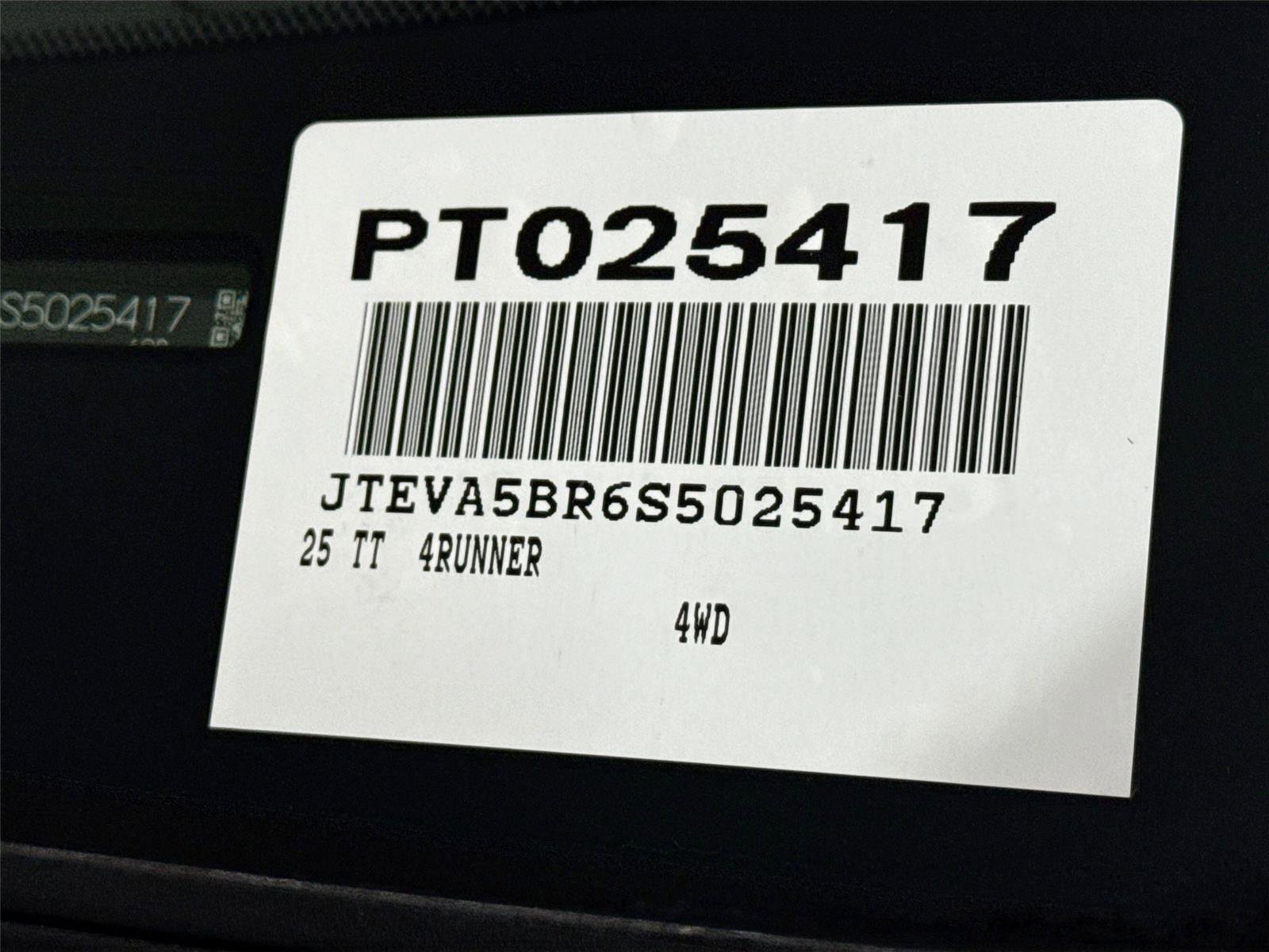 Certified 2025 Toyota 4Runner TRD Sport AWD/4WD image 43