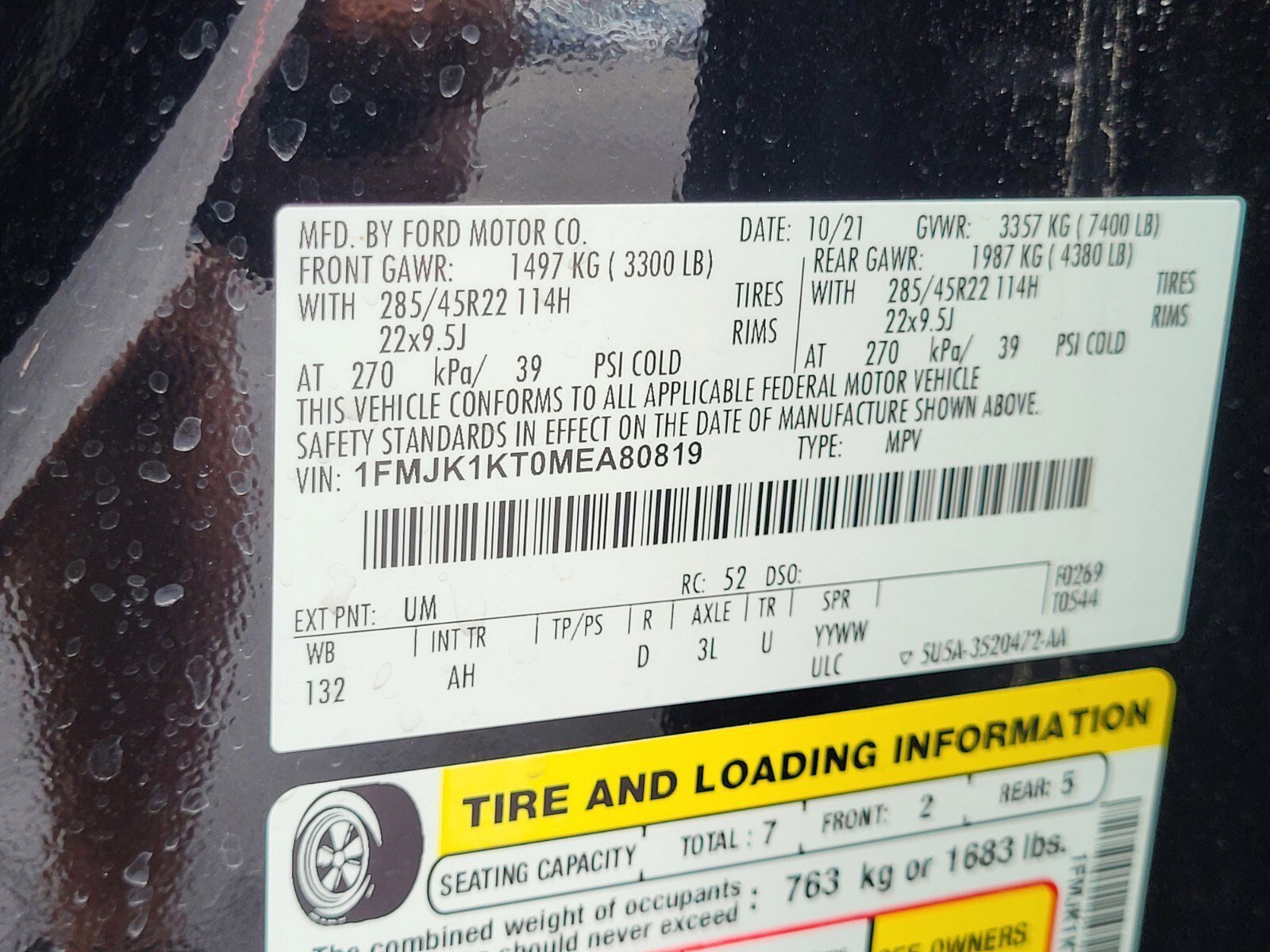 Used 2021 Ford Expedition Max Limited RWD image 33