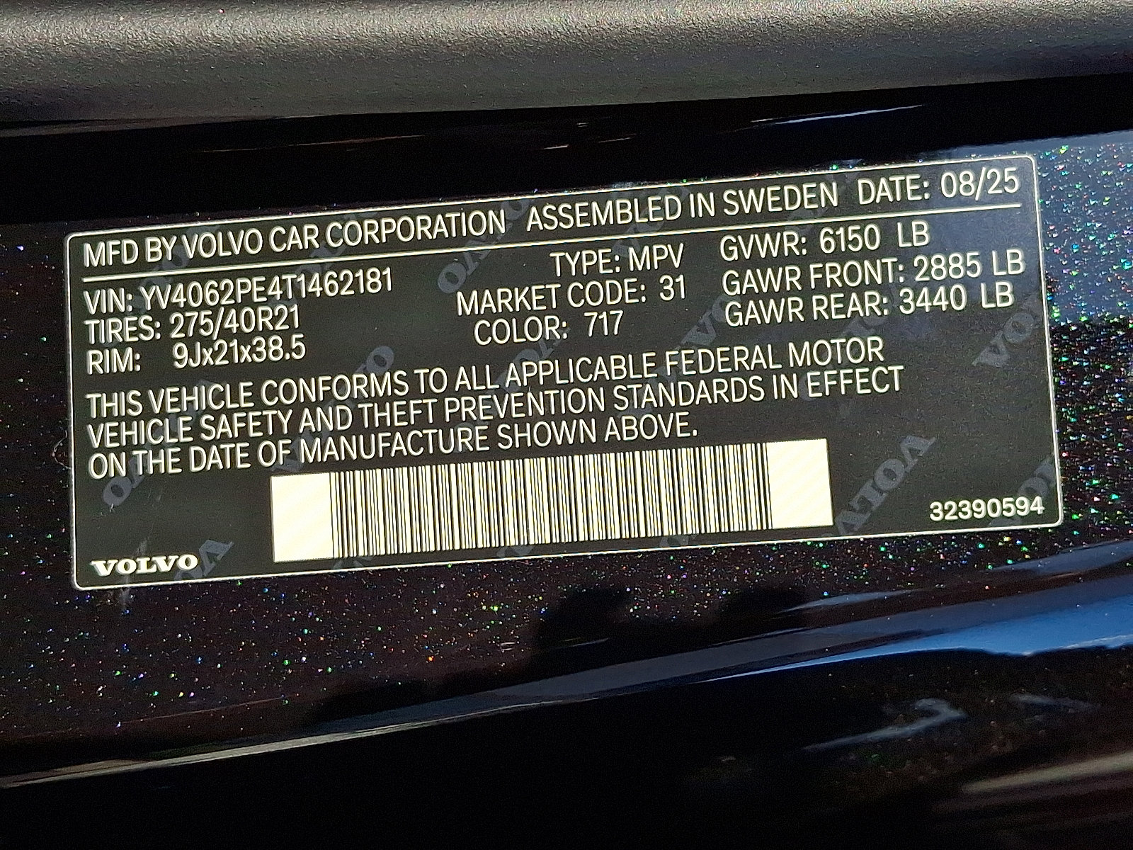 New 2026 Volvo XC90 B6 Plus w/ Protection Package Premier image 13