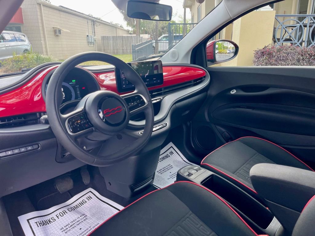Used 2024 FIAT 500 e (RED) image 13