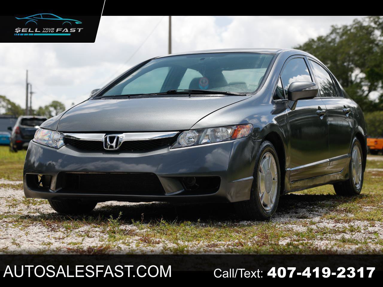 Used 2009 Honda Civic Hybrid Sedan