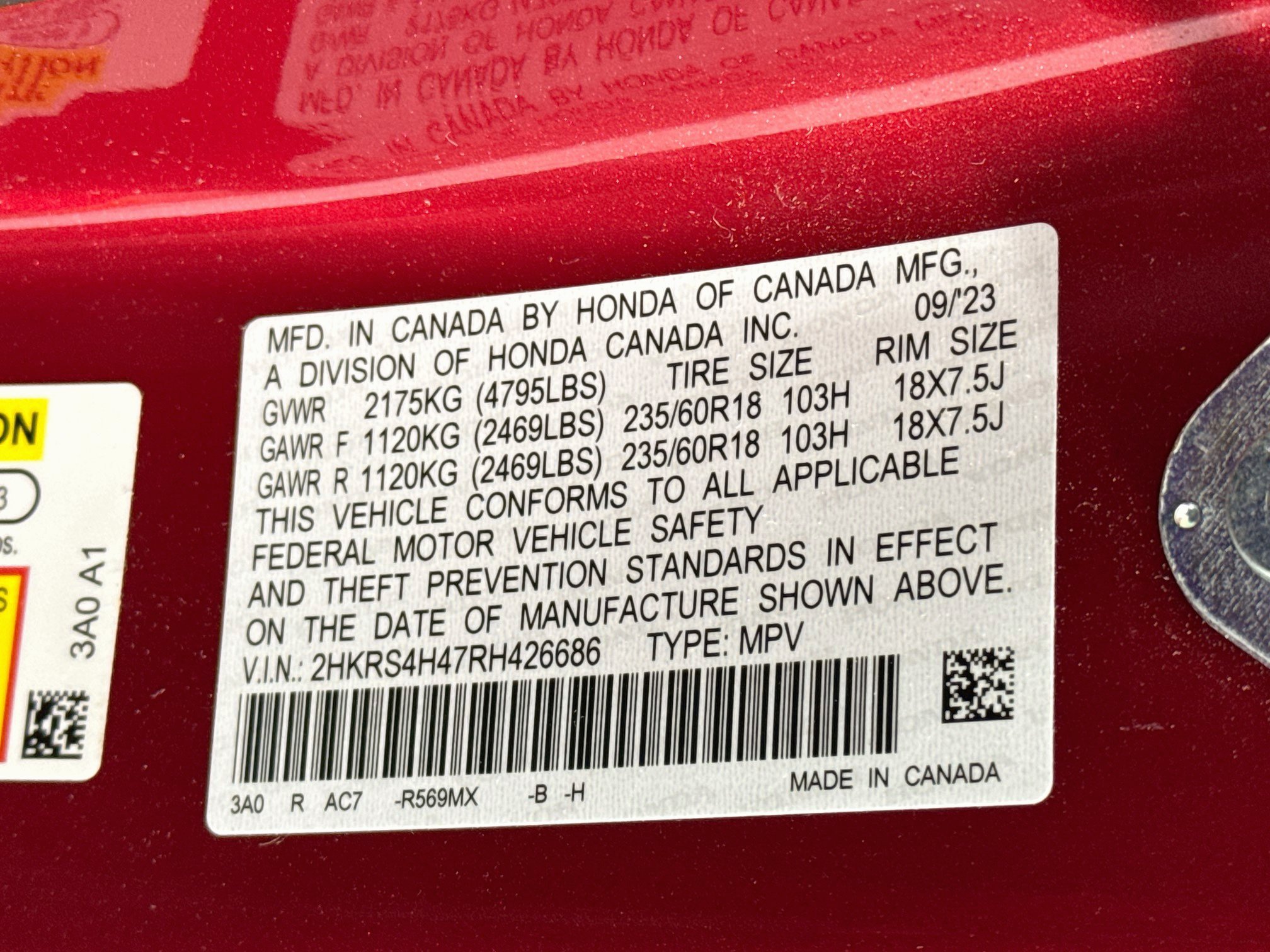 Certified 2024 Honda CR-V EX image 31