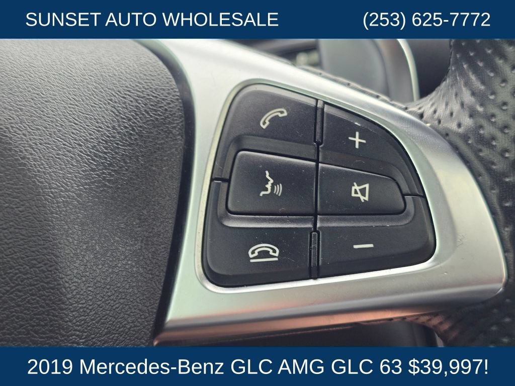 Used 2019 Mercedes-Benz GLC 63 AMG 4MATIC Coupe w/ Parking Assist Package image 43
