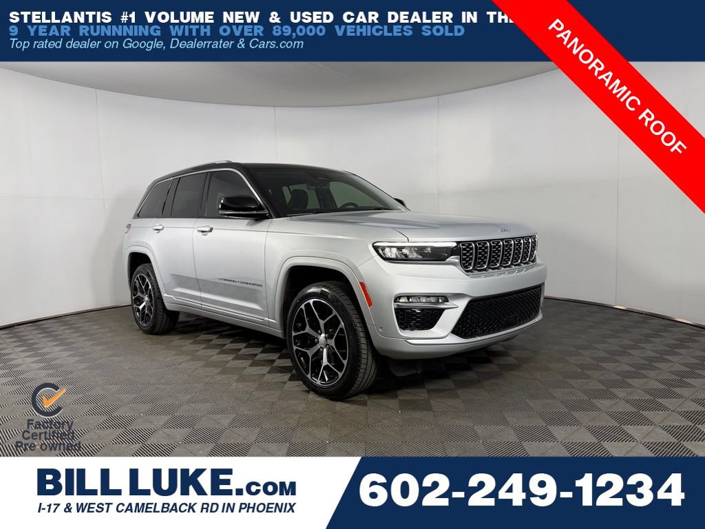 Certified 2022 Jeep Grand Cherokee Summit