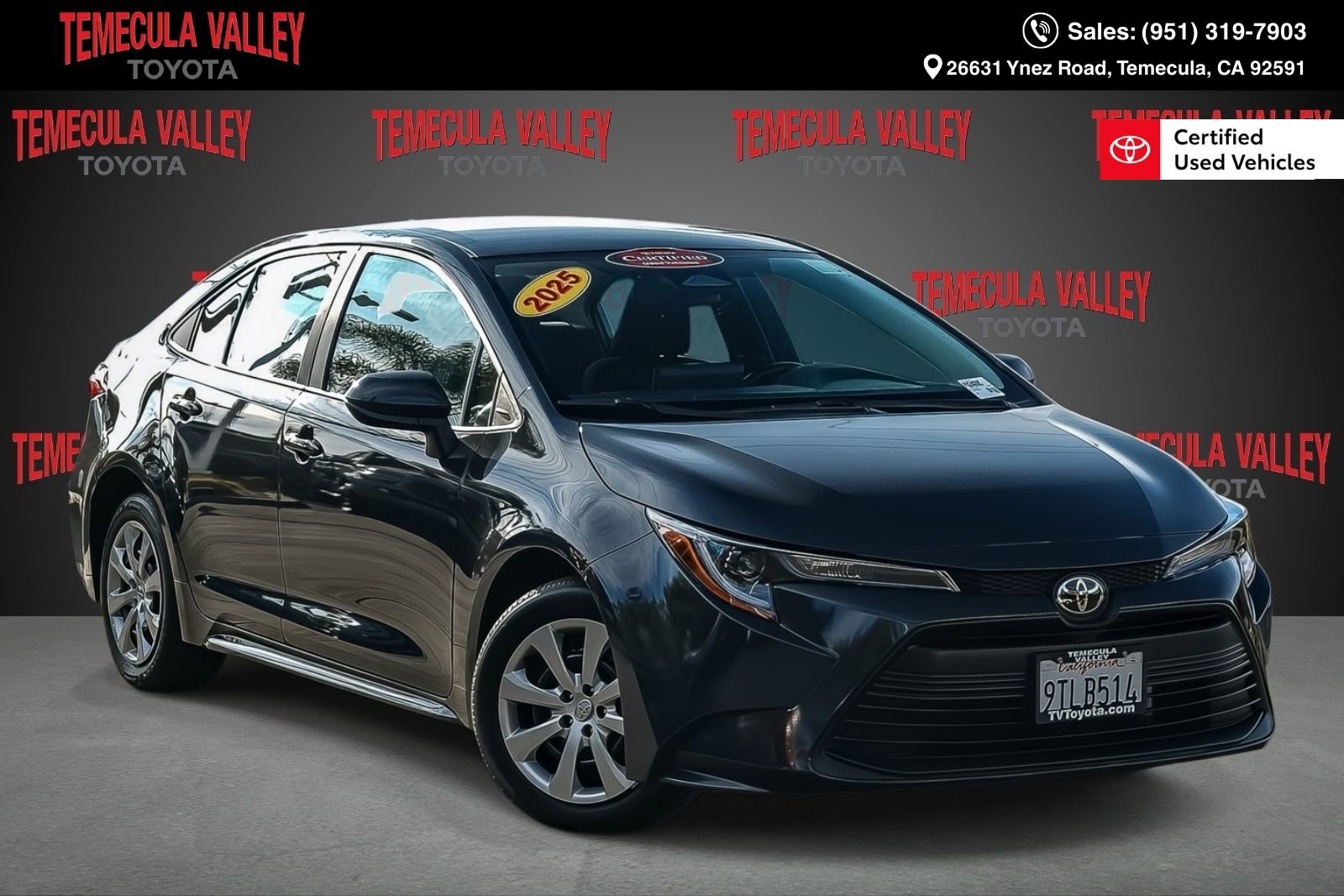 Certified 2025 Toyota Corolla LE