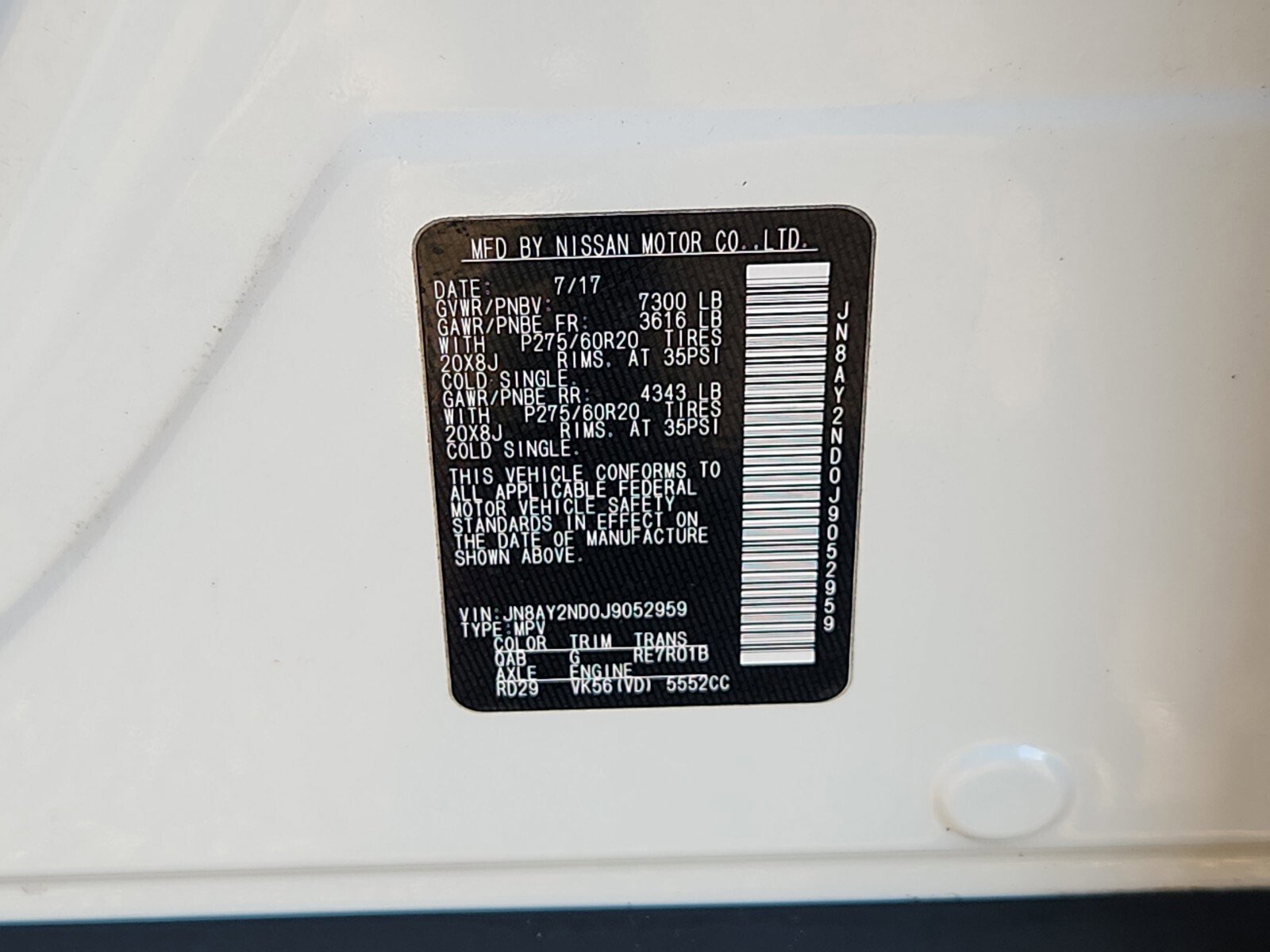 Used 2018 Nissan Armada SL image 32