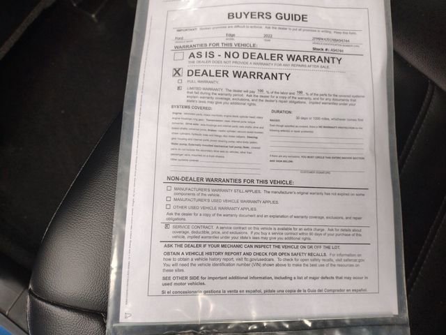 Used 2022 Ford Edge SEL image 50