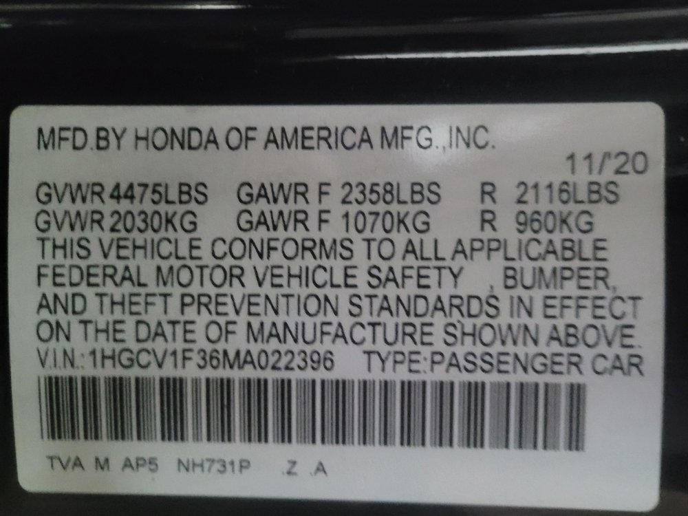 Used 2021 Honda Accord Sport image 33