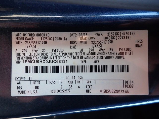 Used 2018 Ford Escape SEL image 13