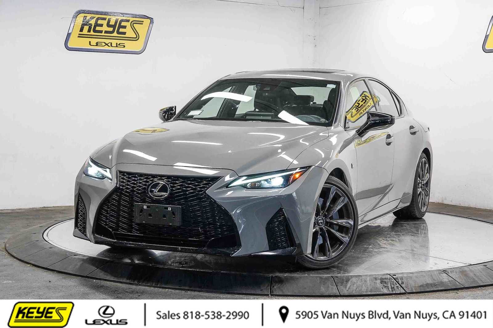 Certified 2025 Lexus IS 350 F Sport w/ Accessory Package 2