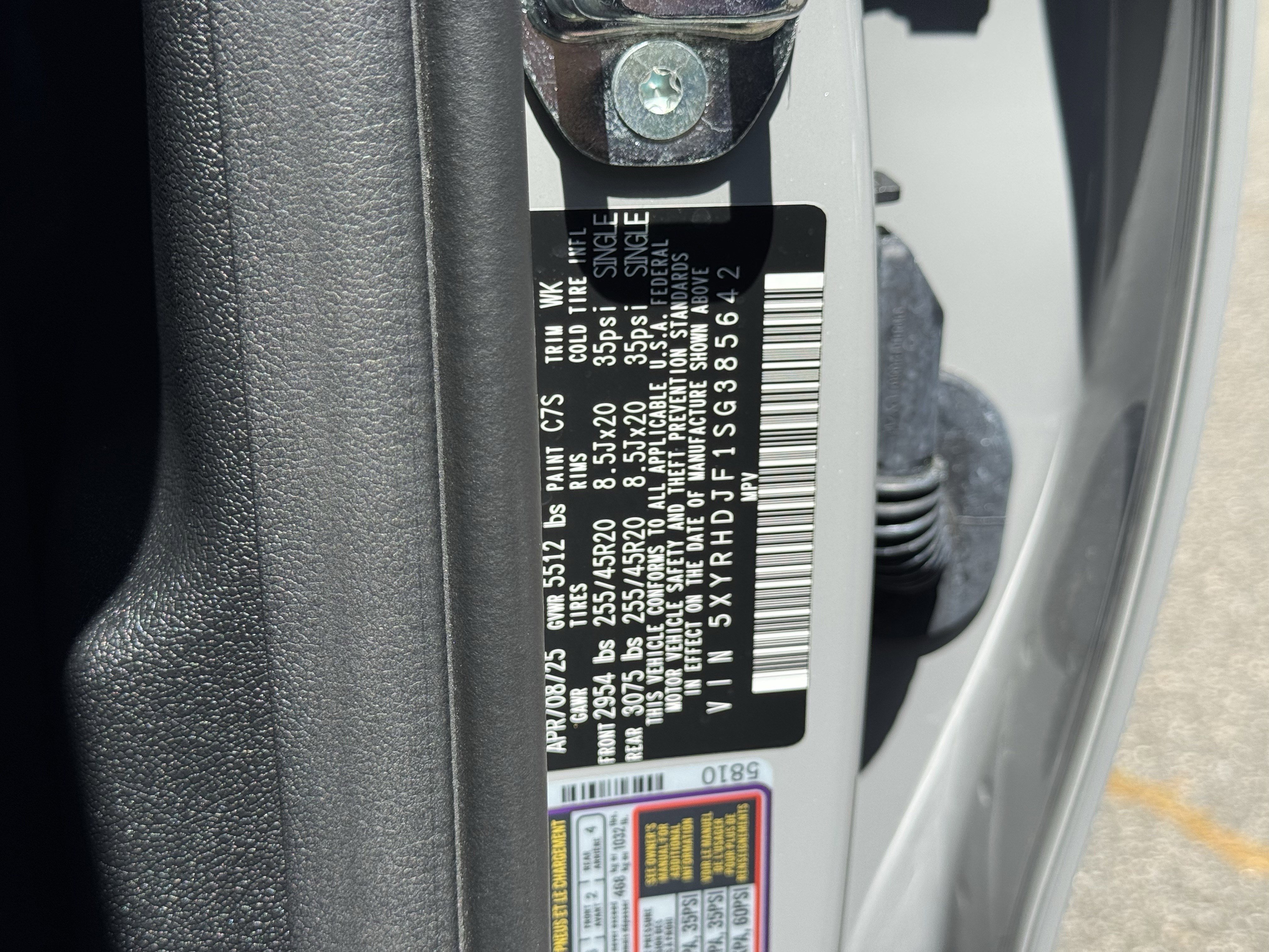 Used 2025 Kia Sorento EX w/ Panoramic Sunroof Package AWD/4WD image 36
