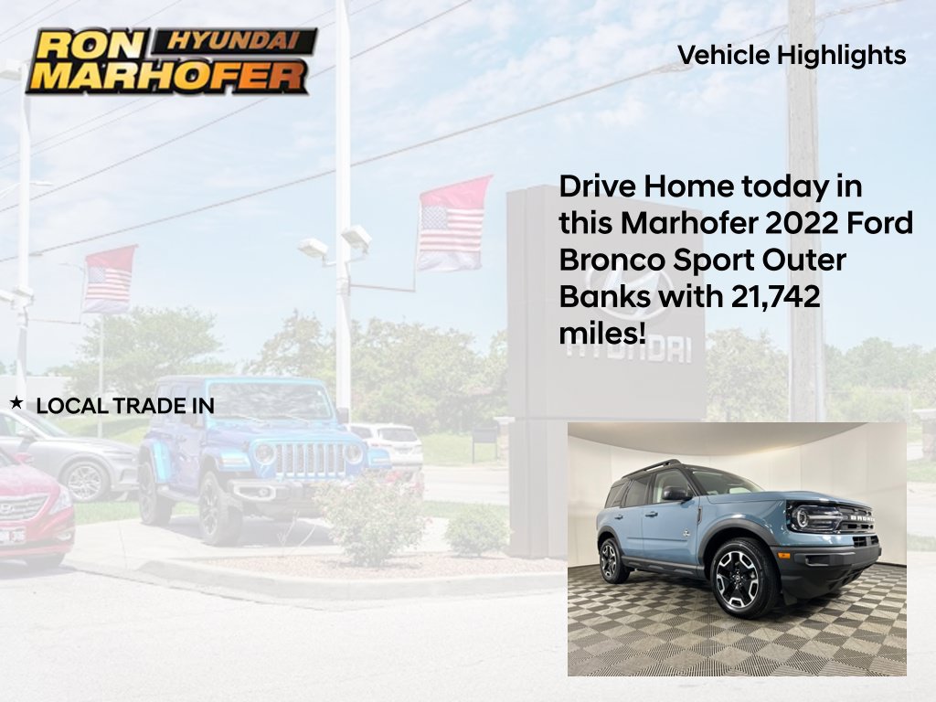 Used 2022 Ford Bronco Sport Outer Banks w/ Tech Package AWD/4WD image 15