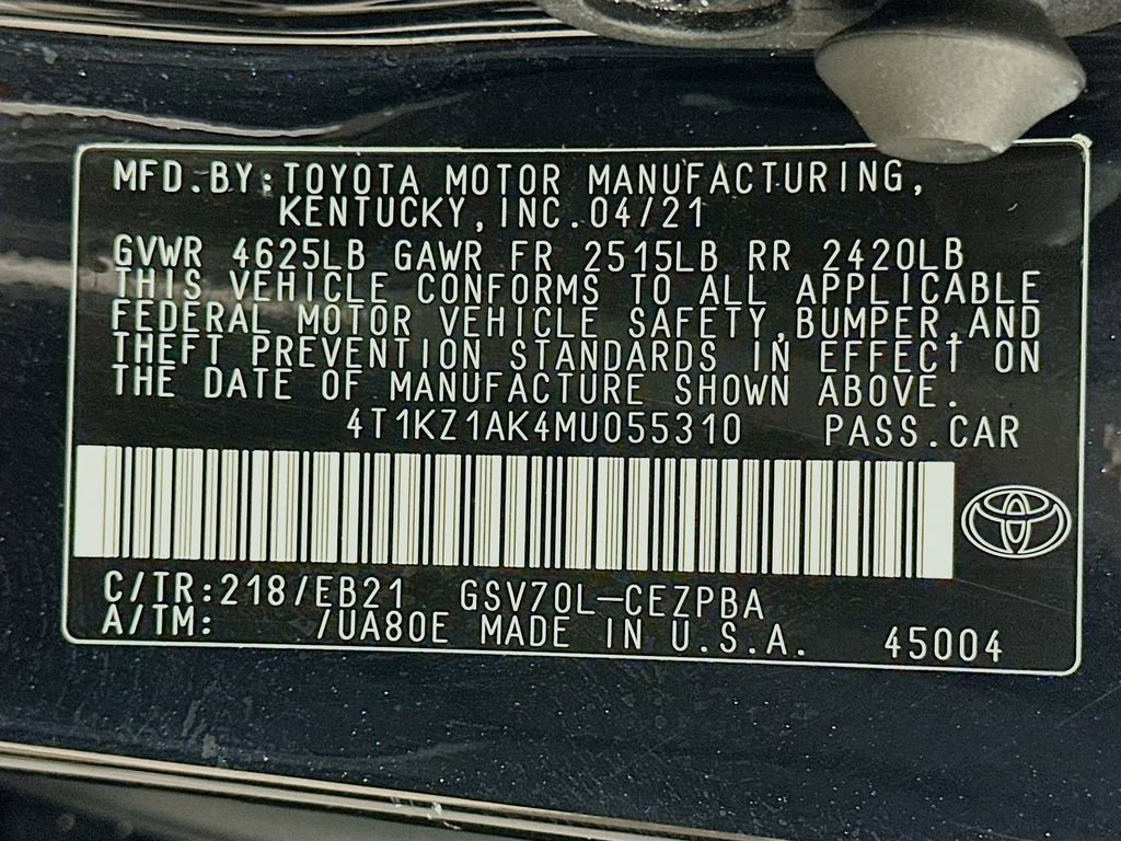 Used 2021 Toyota Camry TRD FWD image 30